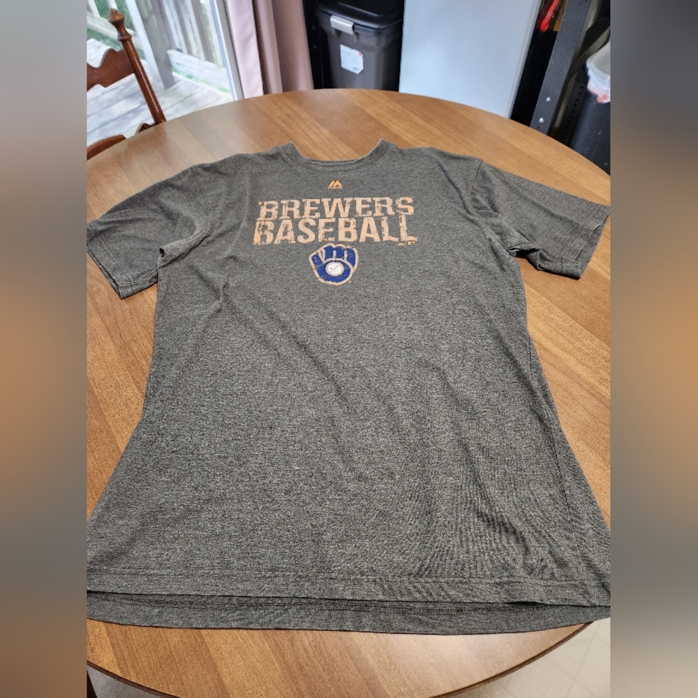 Mens 2xl brewers tshirt